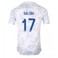 Frankreich William Saliba #17 Auswärtstrikot WM 2022 Kurzarm